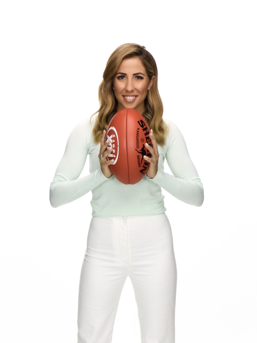 FOXFOOTY's tweet photo. A historic night at the #AFL360 desk as Kath Loughnan becomes the show’s first female host, filling in for Gerard while he’s away.

Kath and Robbo will review an action-packed Round 16 and dissect all the big talking points in the football world.

LIVE from 7.30PM EST @FOXFOOTY https://t.co/oEEHCx0Iu7