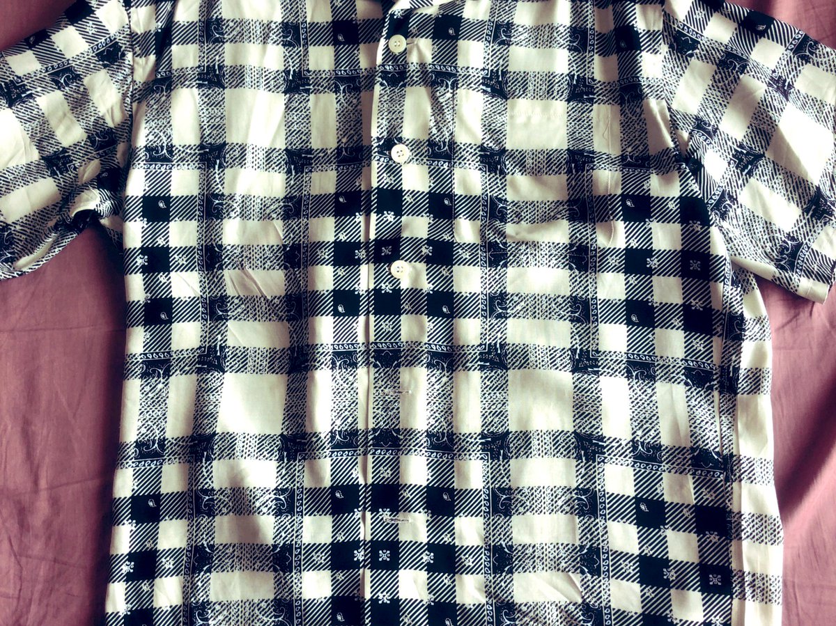 55Labo1's tweet image. N.HOOLYWOODの新作シャツ！プリントがNハリらしくて即買いしました！！

#メンズ
#ファッション
#Nハリ
#2021SS