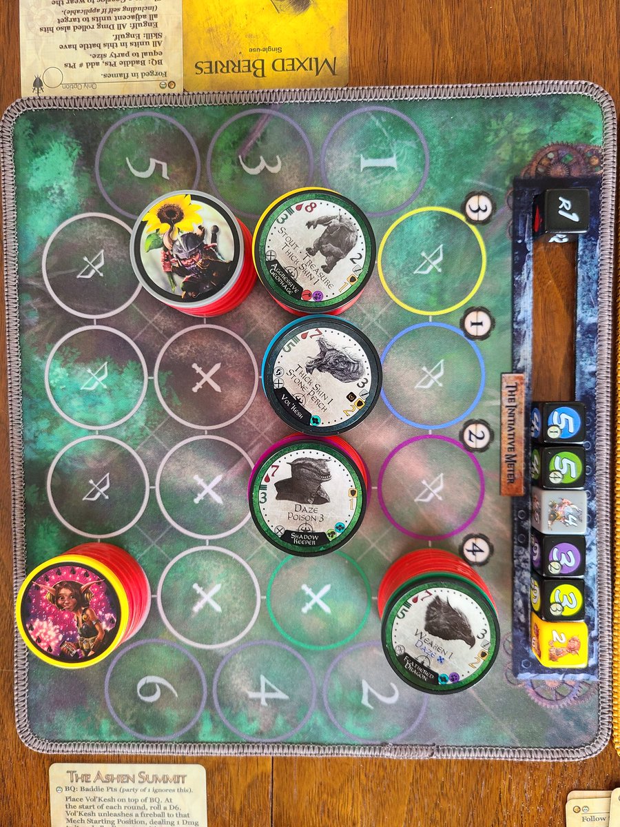 TableIt_'s tweet image. Boomer brought the BANG! this fourth of July with an outstanding game of Too Many Bones from @ChipTheoryGames. This game sits well within our top 3 favorites of all time, bringing exciting adventure combined with epic dice building. Nothing better than a fistful of dice.