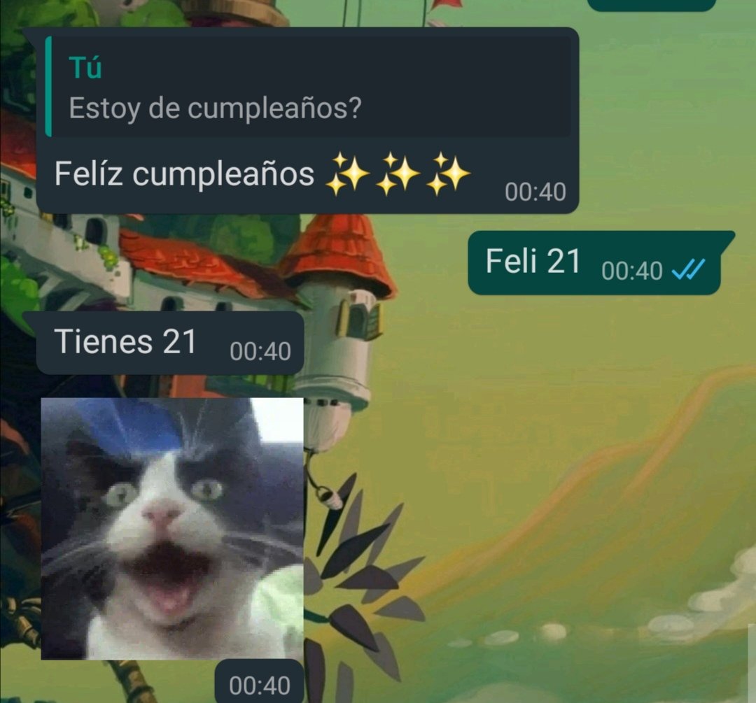Triptofano_m's tweet image. Que saben de estar de cumpleaños dos veces en un año. 
@Jasoke_