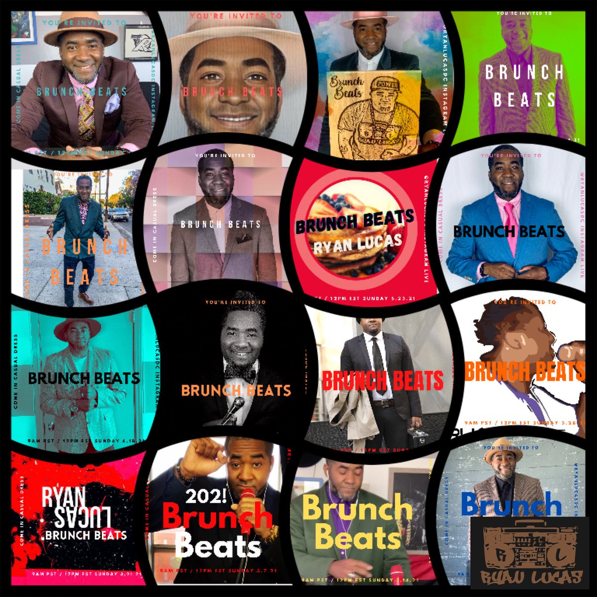 RyanLucasDC's tweet photo. 50 episodes. Brunch Beats. #celebration #PowerInOne #AfroCool #producer #lofi #boombap #instrumentalist #lofibeats #emcee https://t.co/PdRofja46X