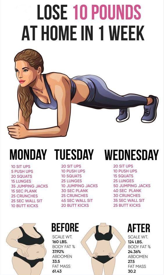Home workout regime