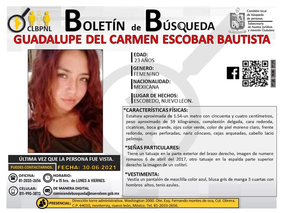 LunaPeregrina13's tweet photo. Por favor compartan, es la hermana de un conocido, es en Escobedo, Nuevo León @CondeFabregat @acastagne @Bluriberto @FelipeCalderon @jrsestaca https://t.co/3yM7OIFOhA