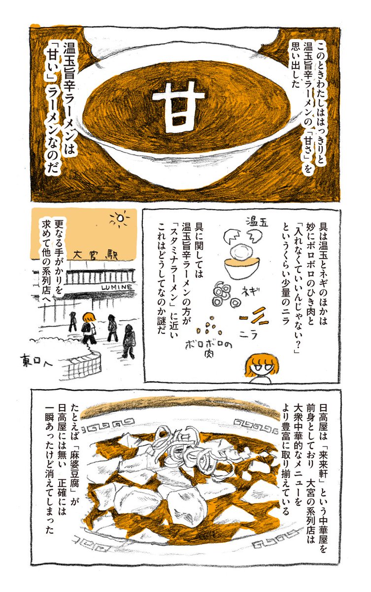 日高屋の温玉旨辛ラーメンを再現しました② 