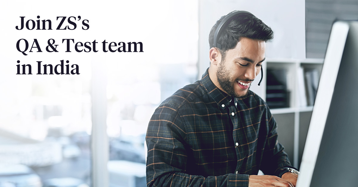 The QA &amp; Test team within ZS's Business Technology group develops and executes test cases on software solutions to deliver high-quality business intelligence solutions for our clients. To join ZS as a test consultant, apply at bit.ly/3jpF9GT. #NowHiring #ZSJobs
