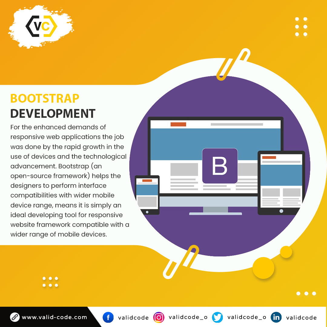 validcode_o's tweet image. Bootstrap Development
#validcode #webDevelopment #ValidCodeDevelopment #WordPress #BlogWebsite #WordPressWebsite #Magento #PHP #androidapp #iosapp #seo #BootstrapDevelopment
valid-code.com/bootstrap-deve…