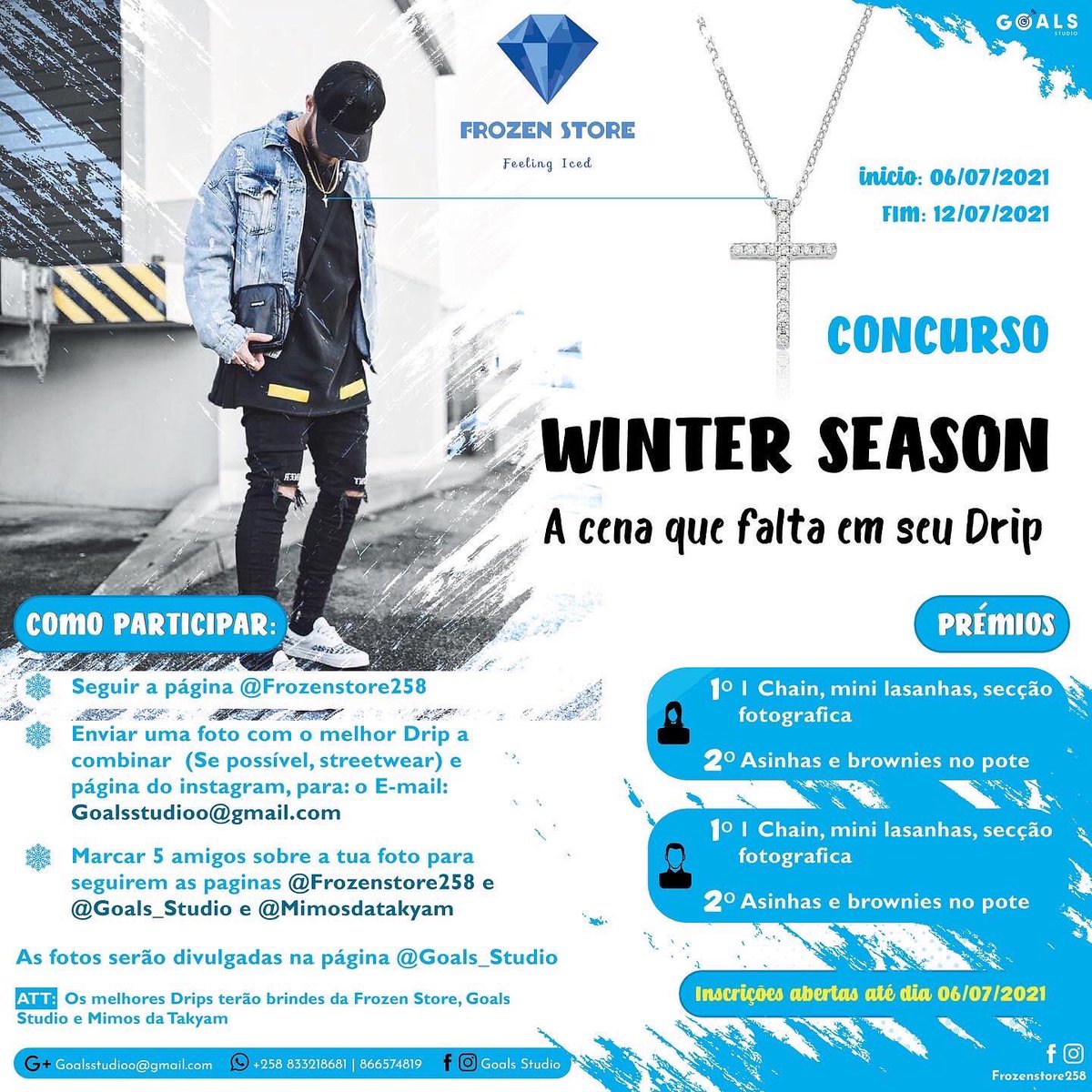 frozenstore258's tweet photo. ❄️WINTER SEASON❄️

O sorteio terá início no dia 06 de Julho e termina as 23:59 do dia 12 de Julho.

Nb: mais informações no Instagram @frozenstore258 .

#frozenstore258 #feelingiced #mimosdatakyam #goalsstudio #landscapers #winterseason #sorteio https://t.co/6kNYUZcnsJ