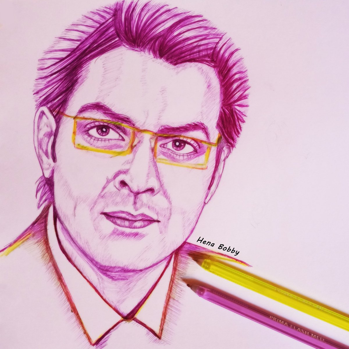 This is my new #Portrait for my ❤ Raj Singhania ❤ @thedeol 😍💎 Wish you like it🙏💖 #19YearsOfHumraaz #Humraaz #BobbyDeol #RajSinghania #AbbasMustan #BobyDeol #TheDeol #Penthouse @theabbasmustan #favoritemovie #bestmovie #artwork #Bollywood