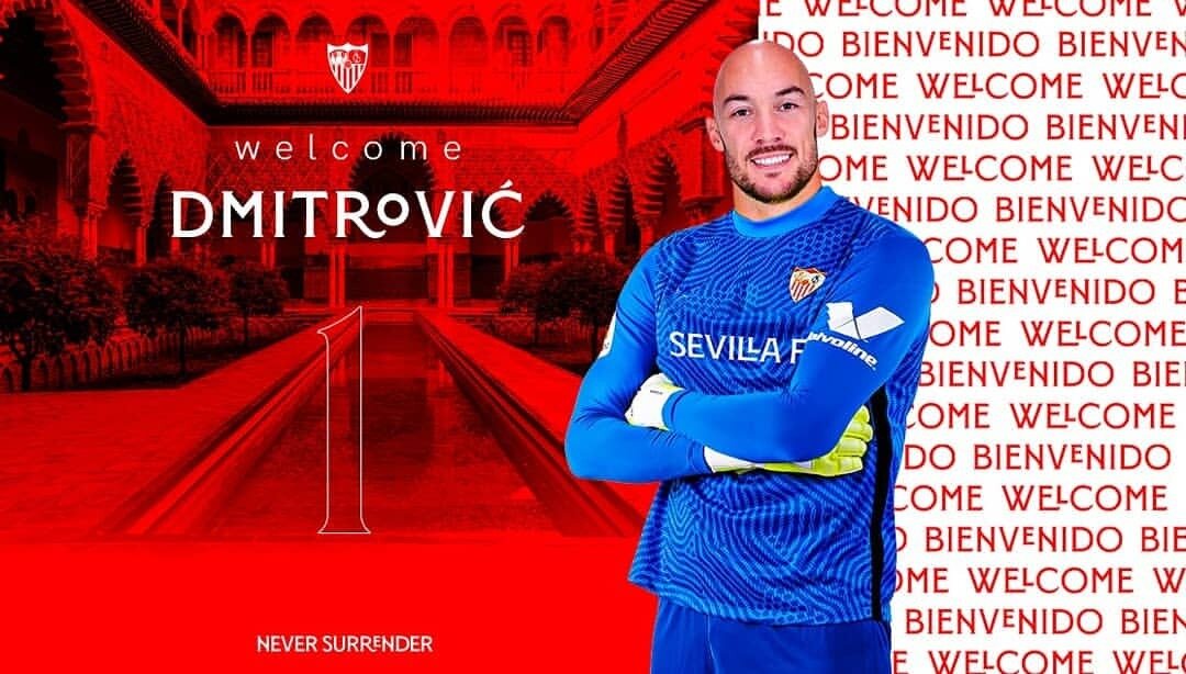 ifootball24's tweet photo. Голкипер Марко Дмитрович стал игроком «Севильи» на правах свободного агента, сообщает официальный Twitter испанской команды. Контракт с 29-летним сербским футболистом рассчитан на четыре года.

В минувшем сезоне Дмитрович выступал за «Эйбар»...
https://t.co/IEA0PBe4cJ https://t.co/DG3UAehkex