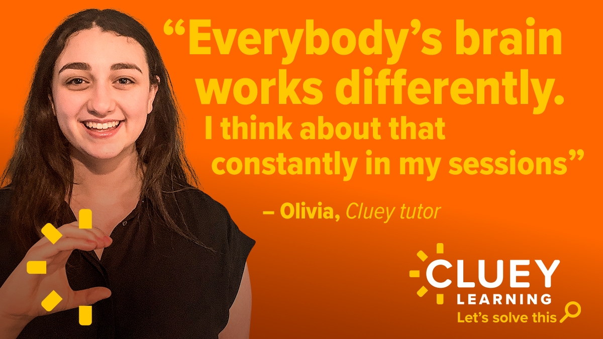clueylearning's tweet image. Olivia is no stranger to learning difficulties—growing up with a sibling with a disability has made her a more patient and empathetic person who always tailors her tutoring sessions to fit the learning needs of each student.
#tutors #specialneeds