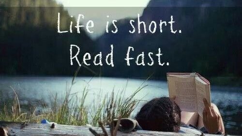 Goedemorgen! Maandag!
'Life is short, read fast!'
Fijne leesweek allemaal 😊📖🫖