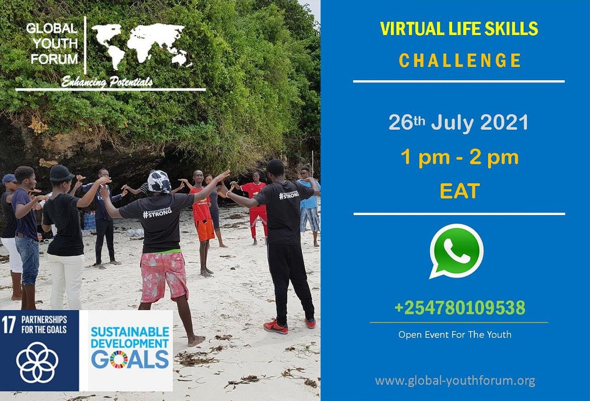 For those of you who want to gain life skills but can't afford to pay, here is an opportunity for you to grab.

Sign up then tell a friend to tell a friend.

forms.gle/eveBvogYPzxnAW…

#Skills4Life