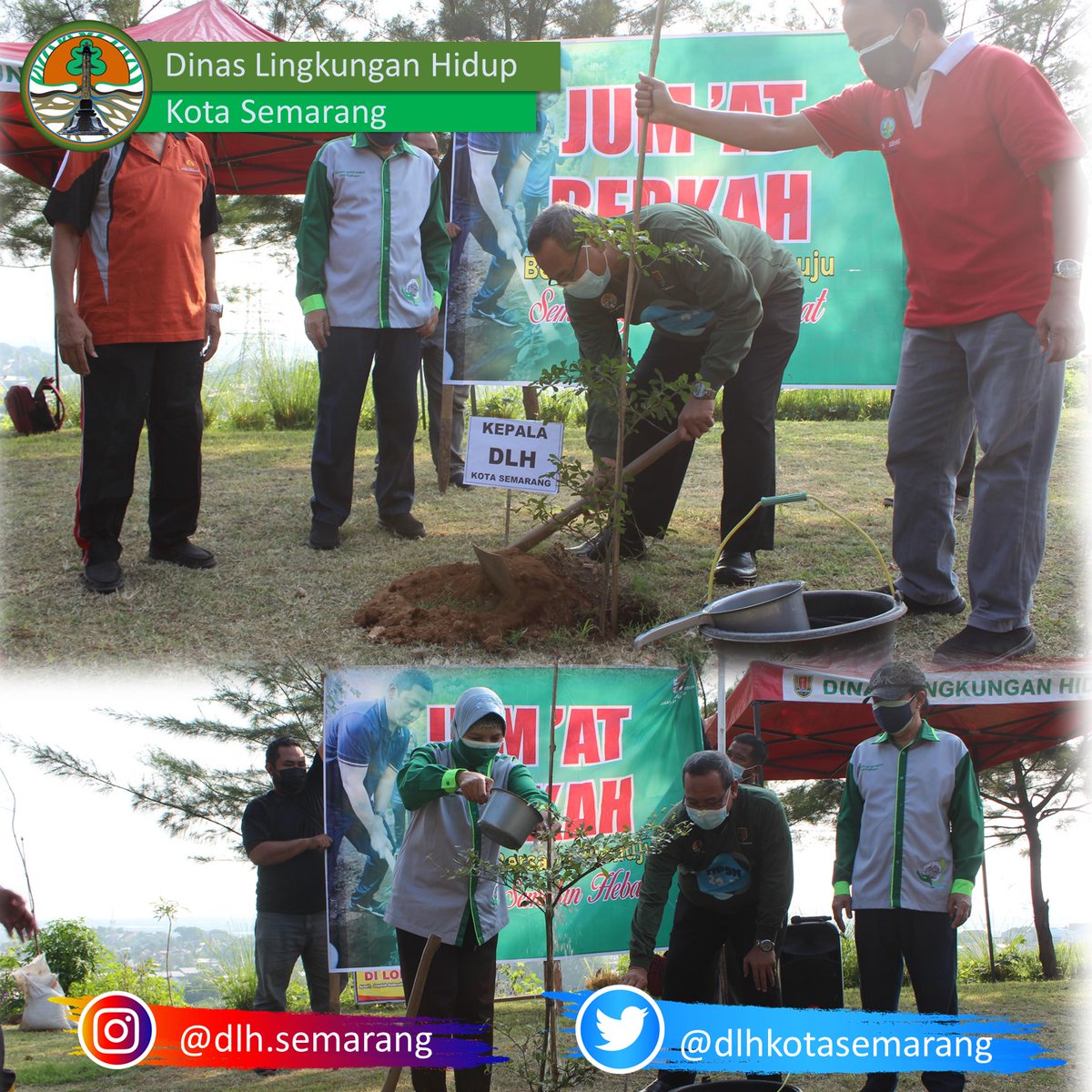 dlhkotasemarang's tweet photo. Giat Rutin Jumat Berkah Jumat Menanam bertempat di Kampung Purwokeling RT 05 RW 10 Komplek BPI Ngaliyan Kota Semarang.
.
Terimakasih atas partisipasinya. Semoga apa yg kita tanam berbuah kebaikan :) 
@hendrarprihadi @mbakitasmg @Pilusss_ @SaptoAdiS 
#SemarangSemakinHebat https://t.co/LGLyphMAEb