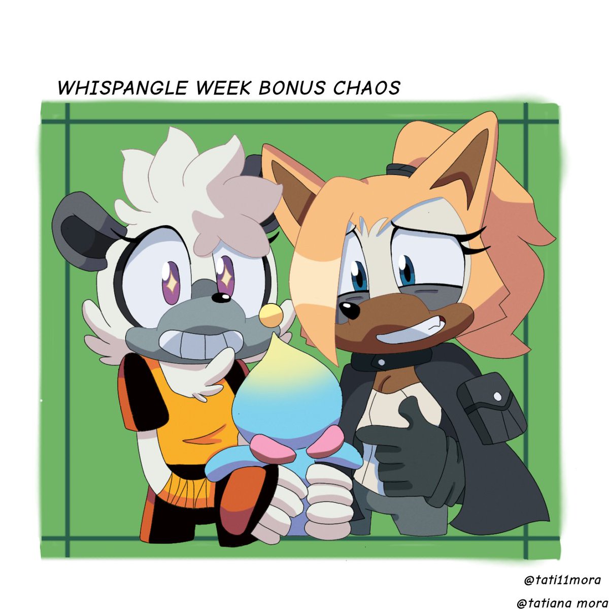 Tati11M's tweet image. Whispangle week bonus
#WhispangleWeek #WhispangleWeek2021 #Whispangle #whisperthewolf #tanglethelenur