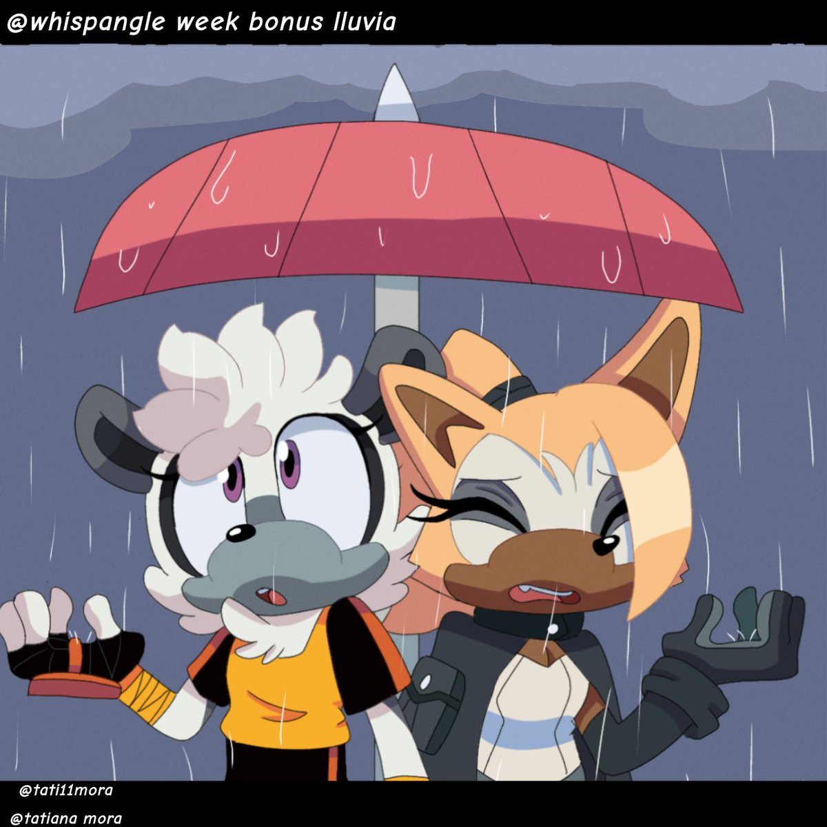 Tati11M's tweet image. Whispangle week bonus
#WhispangleWeek #WhispangleWeek2021 #Whispangle #whisperthewolf #tanglethelenur