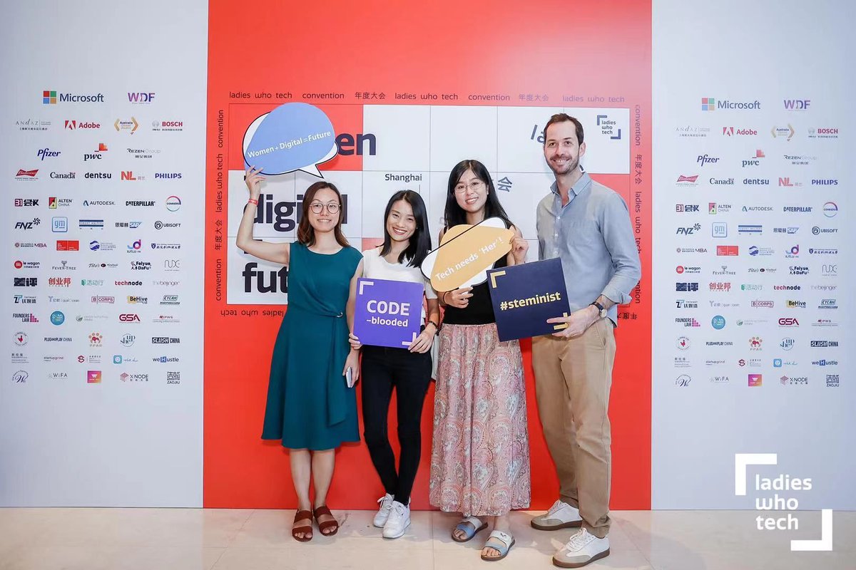 UbisoftChina's tweet photo. Some Ubisoft members were at the annual convention of Ladies Who Tech in Shanghai yesterday, broadening our horizon &amp; offering job opportunities to ladies who are interested in joining the gaming industry.  #ladieswhotech #womenintech https://t.co/NaKMy2Ee0a