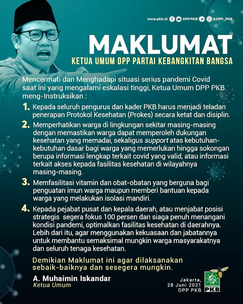Bismillahirrohmanirrohim..
<a href="/cakiminow/">A Muhaimin Iskandar</a> 
<a href="/emhasanuddin/">M Hasanuddin Wahid</a> 
<a href="/dpp_pkb/">DPP PKB</a> 
<a href="/syaifulhooda/">Syaiful Huda</a> 
@acep_jamaludiin <a href="/didisuhrowardi/">didi suhrowardi</a> <a href="/udad78/">GeertBryden Iwasaki</a> <a href="/Hermanhabibullh/">Herman Habibullah</a>
<a href="/dpwpkbjabar/">DPW PKB JABAR</a> 
<a href="/dpc_pkbsmd/">PKB Sumedang Makalangan</a> 
#gusmuhaimin #BadaiPastiBerlalu #doaadalahsenjata 
#sumedangmakalangan