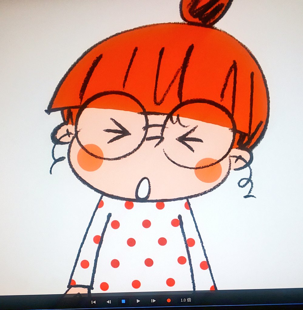 Ocean_c55's tweet image. ヨーヨーちゃんの表情＋ポージングのバリエーションたち

演技指導に余念がありません🤭

#AdobeCharacterAnimator