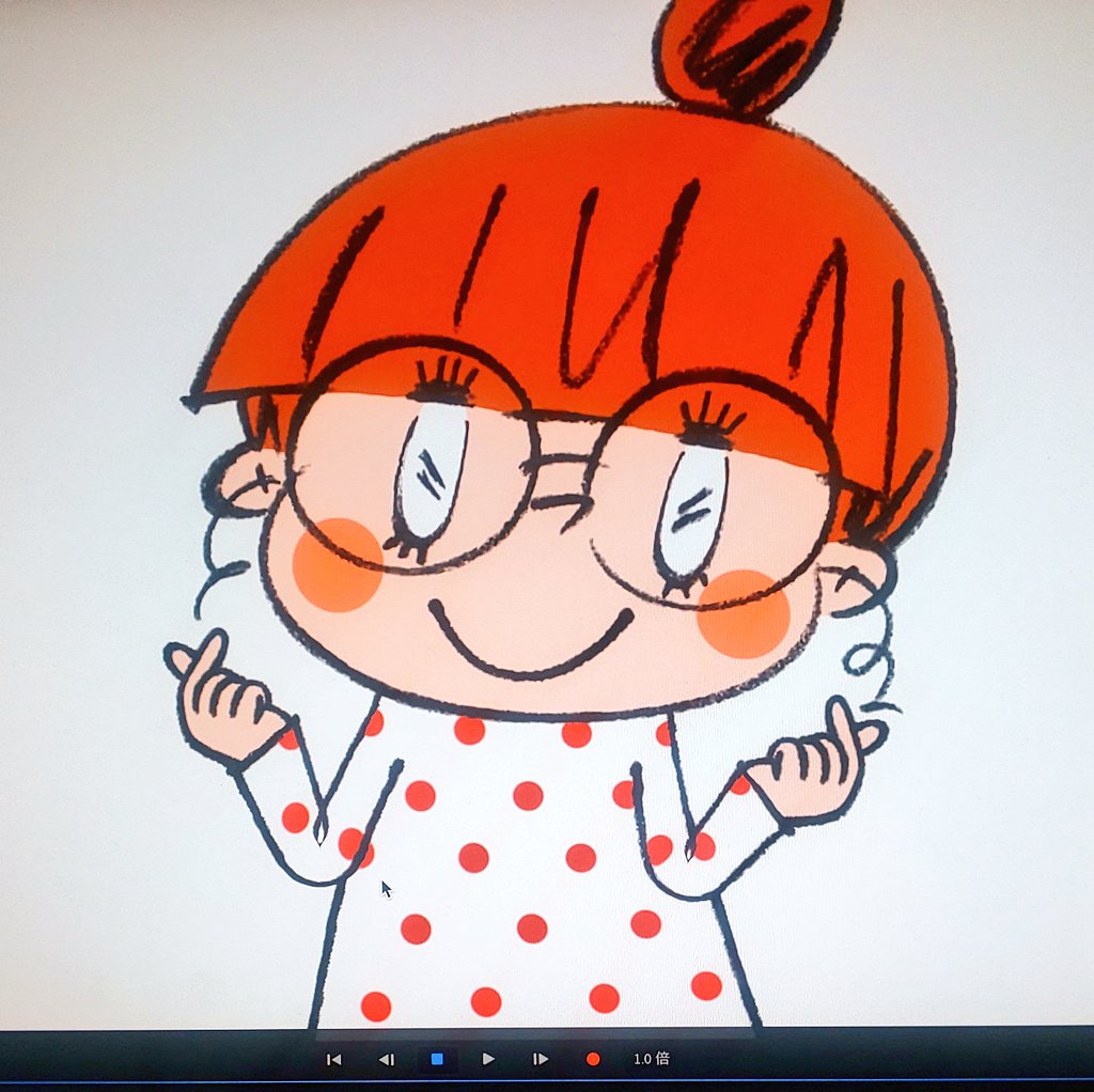 Ocean_c55's tweet image. ヨーヨーちゃんの表情＋ポージングのバリエーションたち

演技指導に余念がありません🤭

#AdobeCharacterAnimator