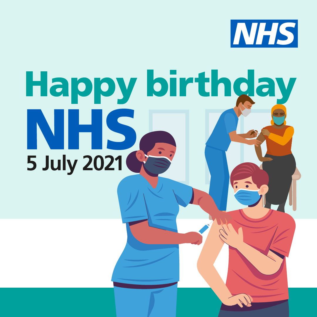 It’s the NHS' Birthday!

Join us in saying thank you to everyone who is part of helping the NHS — our amazing staff, key workers and the public. 🎉