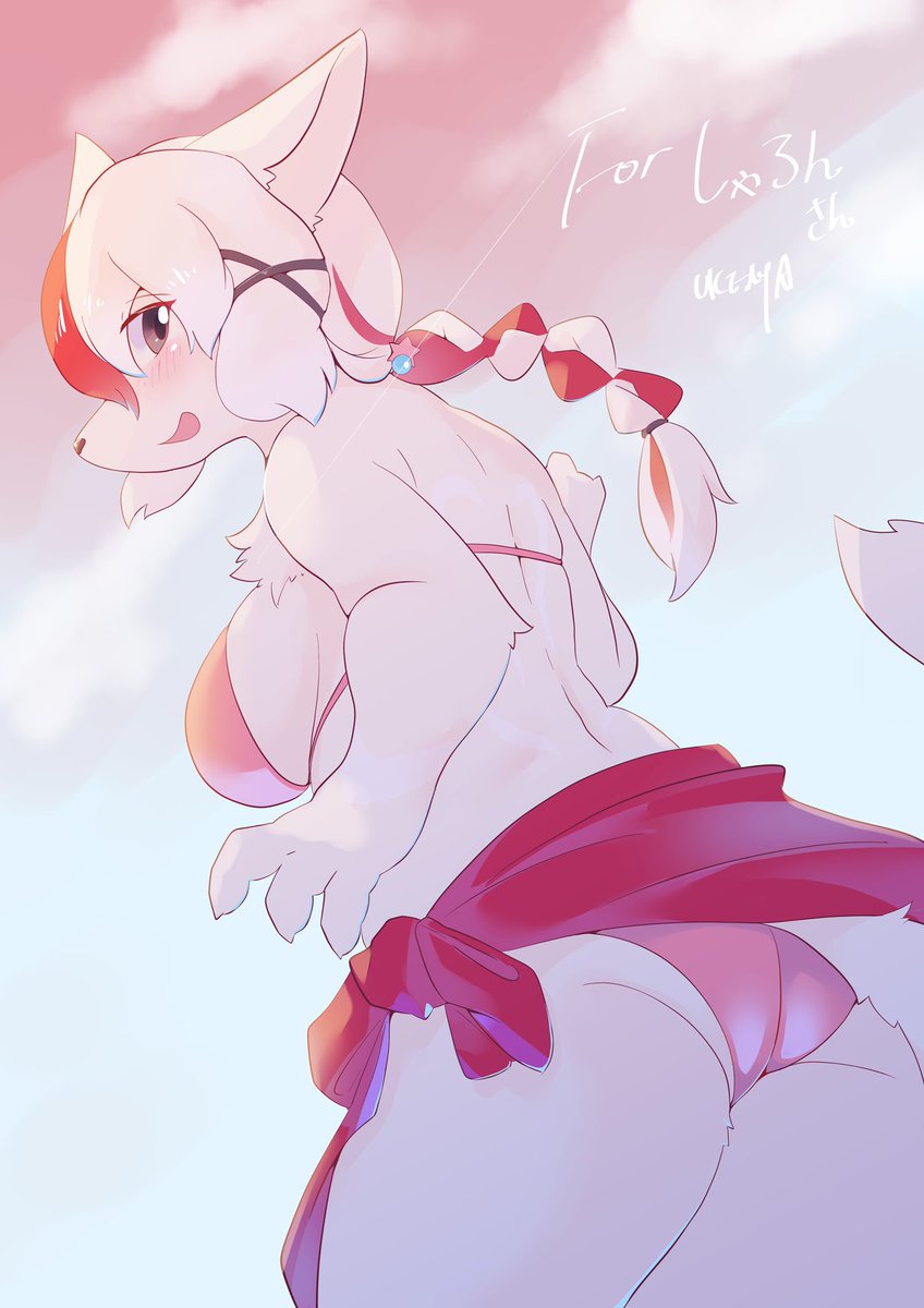 skebにて描かせていただきました!!
やはり夏は水着メスケモですね!ありがとうございました〜 