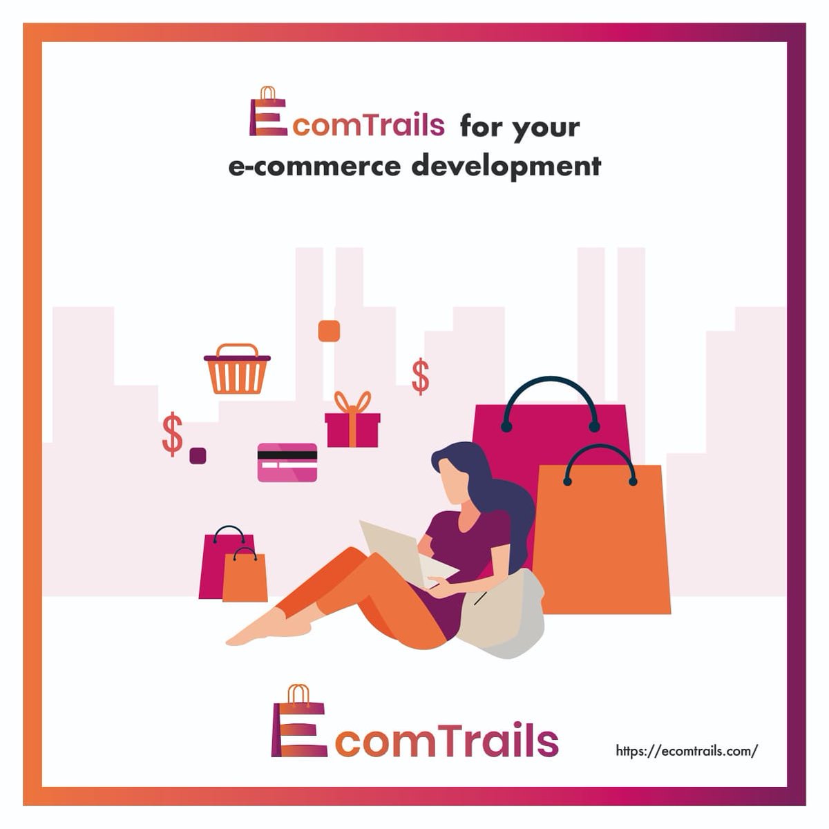 EcomTrails's tweet photo. Looking for an e-commerce platform to sell products online? Ecommerce website has never been easier, faster and more scalable. 

Visit https://t.co/rdrhCyqD4q to know more.

#ecomtrails #onlinebusinesses #growyourbusniess #marketing #sell #sellonline #goonline #onlineseller https://t.co/ldpPNkyC7b