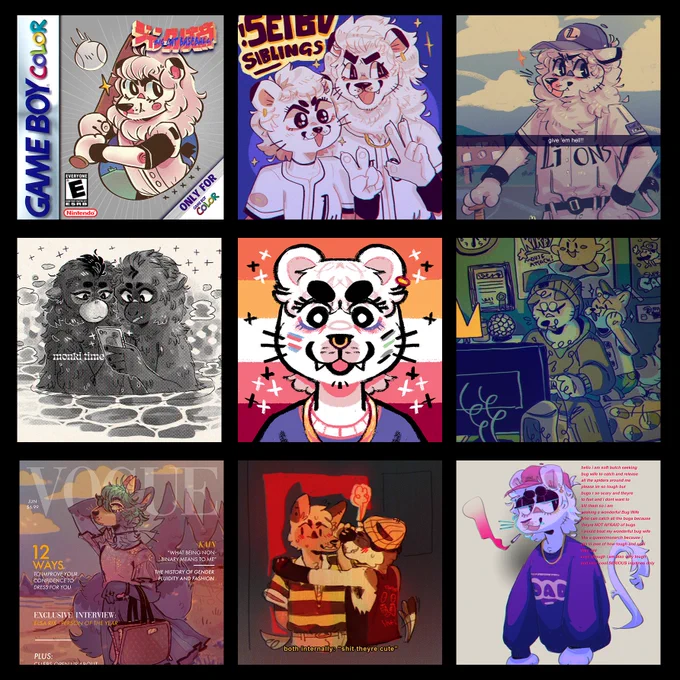 🦁YO IM OPEN FOR COMMS!!🦁
i finally finished my comm info as well as my store!!
i need new glasses bc these ones r so busted i cant see clearly so pls consider hiring a homie for funni animal🙏

(comm info!)
https://t.co/a71J4D2PzN
(store!)
https://t.co/uwMUlPCi3K 