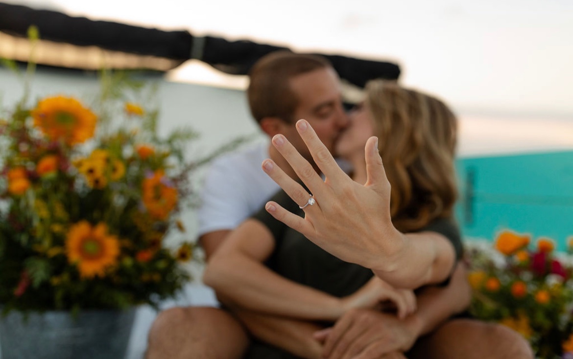 rickerjaime's tweet photo. I just can’t believe I get to spend the rest of my life with my best friend. 🥺💍 https://t.co/85yFC5zo8c
