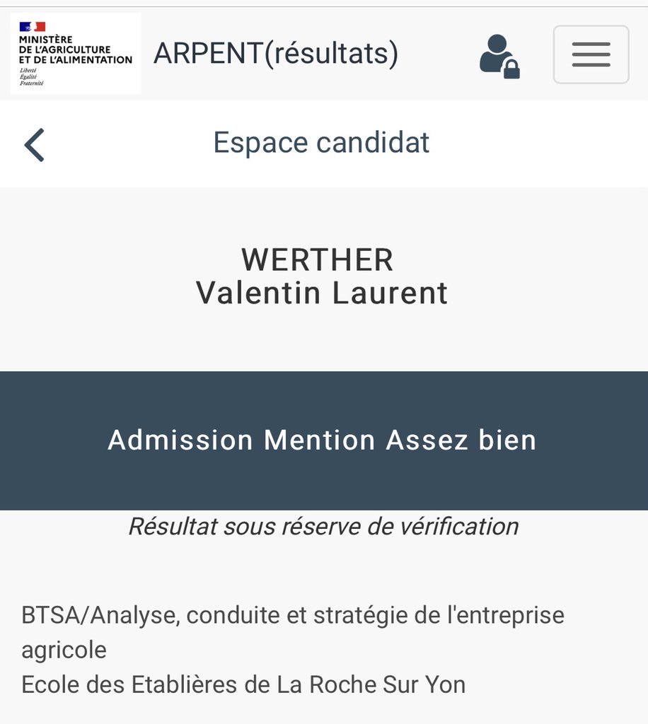 ValentinWerther's tweet photo. C’est dans la poche ! 🥳 #BTSACSE
Une étape de franchie ✅ , le meilleur reste à venir … 😏🚜🐄
#FrAgTw https://t.co/yTLclQwuuT