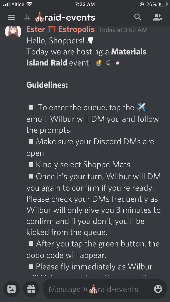 acnh_shoppe's tweet image. Materials Island Raid!! Come fill your pockets with any in game materials that you want!! There’s everything! Join the queue here: discord.gg/WxdtzYtzxG

#raid #islandraid #shopperaid #AnimalCrossingNewHorizons #AnimalCrossing #acnh