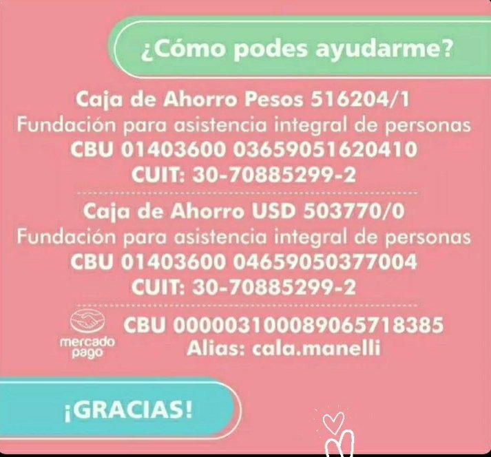 todosconcala's tweet photo. Apretá en el monto que quieras y elegí la forma de pago: tarjeta de crédito, débito o rapipago/pagofácil

♥️ PARA DONAR $300 👉 https://t.co/xAB9EbHWe6

♥️ PARA DONAR $200 👉 https://t.co/8FnYsPxuUs

♥️ PARA DONAR $100 👉 https://t.co/vJtBrsXGeL

#TodosConCala #todosconcalarojas https://t.co/nDU3bc15rA