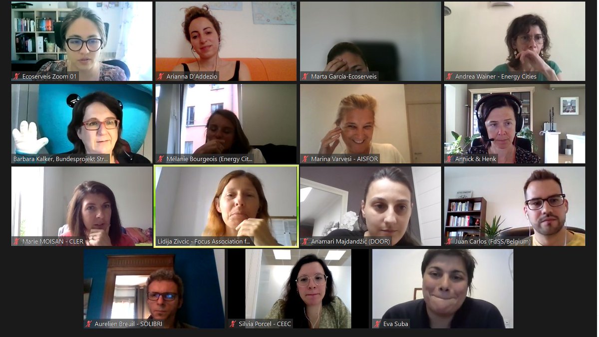 AISFORSrl's tweet photo. Si è appena concluso il primo Focus Group per la co-creazione della rete TED con gli attori europei. Molte sono le tematiche che sono state affrontate e gli inputs che abbiamo ricevuto. 🌍🏡💡
We are ready to work together!
#povertàenergetica #energypoverty https://t.co/Q9dvWp9G1T