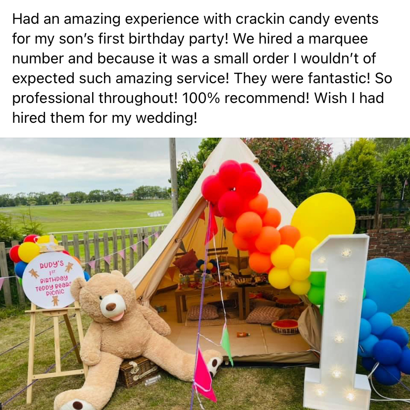 crackinevents's tweet image. Another great review from the weekend. This was for our #LEDNumbers for a 1st Birthday in #Ayr. Really nice touch 😊. Thanks Shelly for booking with us x