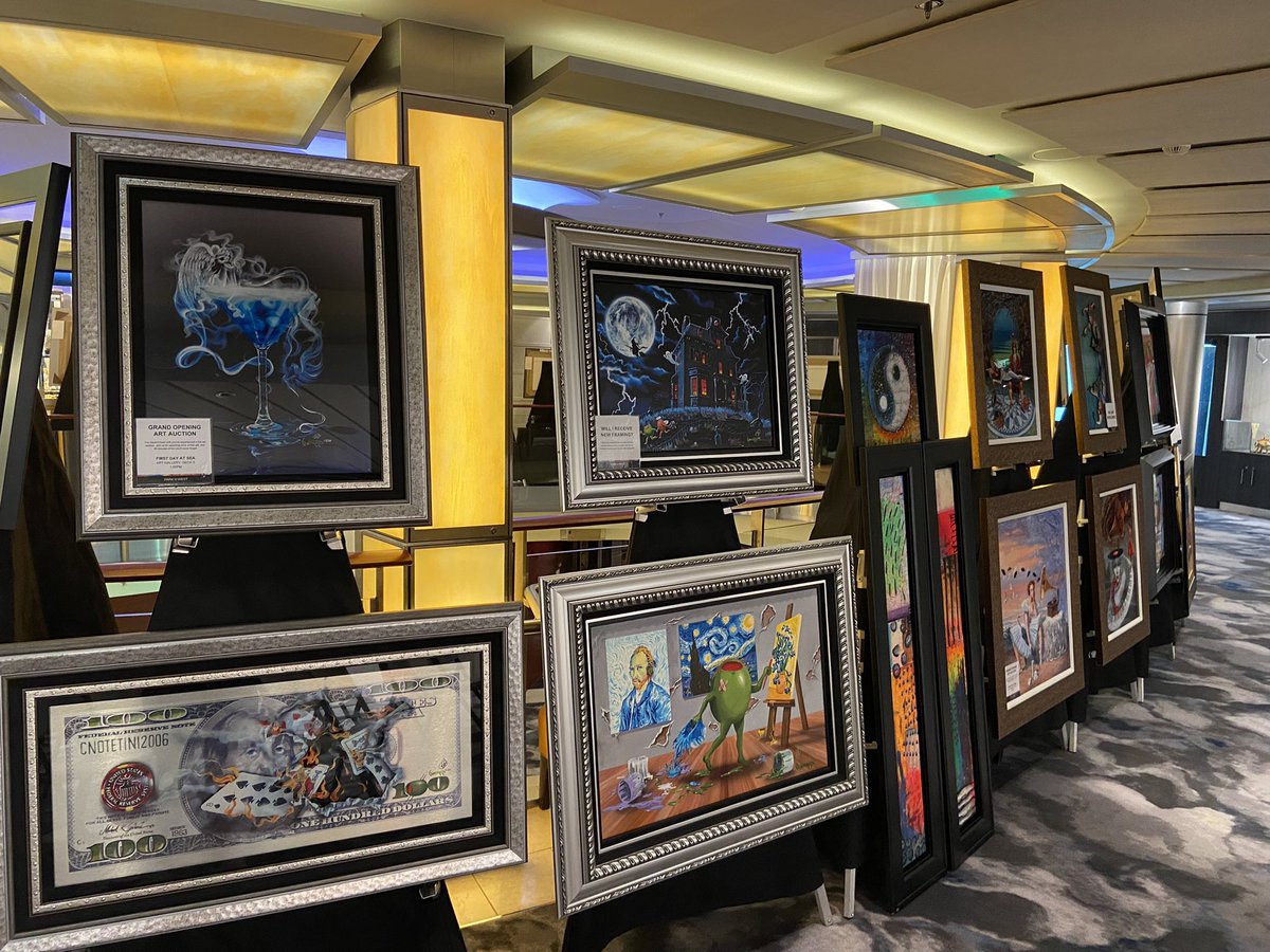 GoTravelGate's tweet image. So a day at sea today as we head to Belfast tomorrow. Any notion of a relaxing day has been dashed as Mel has planned an art auction, a session on tips on how to purchase diamonds and wine tasting. Not sure we will get through all these bottles though. @CelebrityCruise