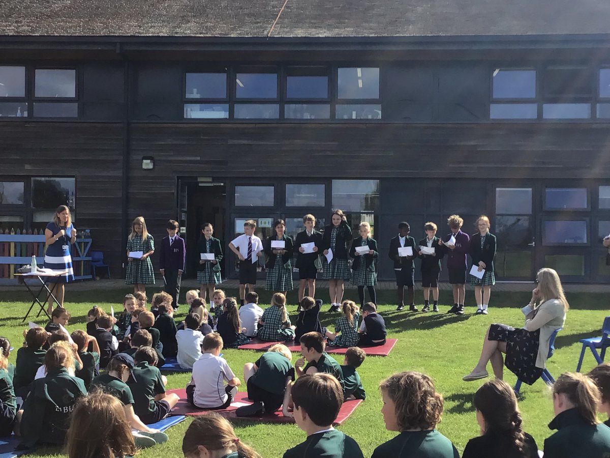 Embley (@embleyhampshire) on Twitter photo <a href="/EmbleyPrep/">@EmbleyPrep</a> celebrated their last Prep assembly this morning before the end of term in the sunshine outside. <a href="/EmbleyPrep/">@EmbleyPrep</a> celebrated their last Prep assembly this morning before the end of term in the sunshine outside.