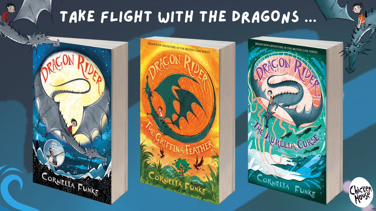 book_tokens's tweet image. Dragons, myth and magic unite! 🐲

We're giving away a set of the first two #DragonRider books by @CorneliaFunke, Dragon Rider &amp;amp; The Griffin's Feather, to one lucky winner!   

RT to enter. We'll pick a winner after Weds.

T&amp;amp;Cs: caboodle.nationalbooktokens.com/terms-and-cond…