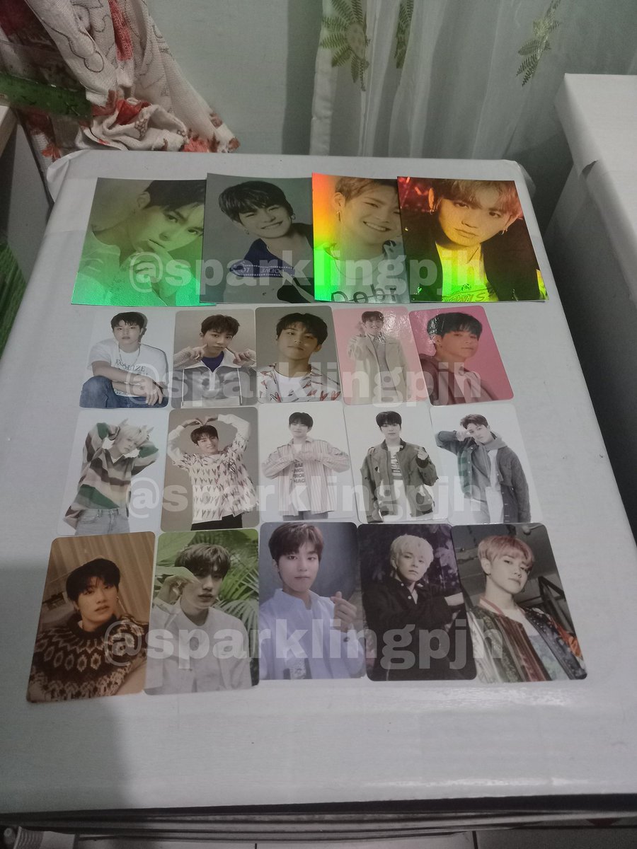 Help rt Want to sell / wts Photocard treasure chapter 1 2 3 dan Full album Mostly good condi Bisa oren gratong xtra Detail via dm Bisa keep event