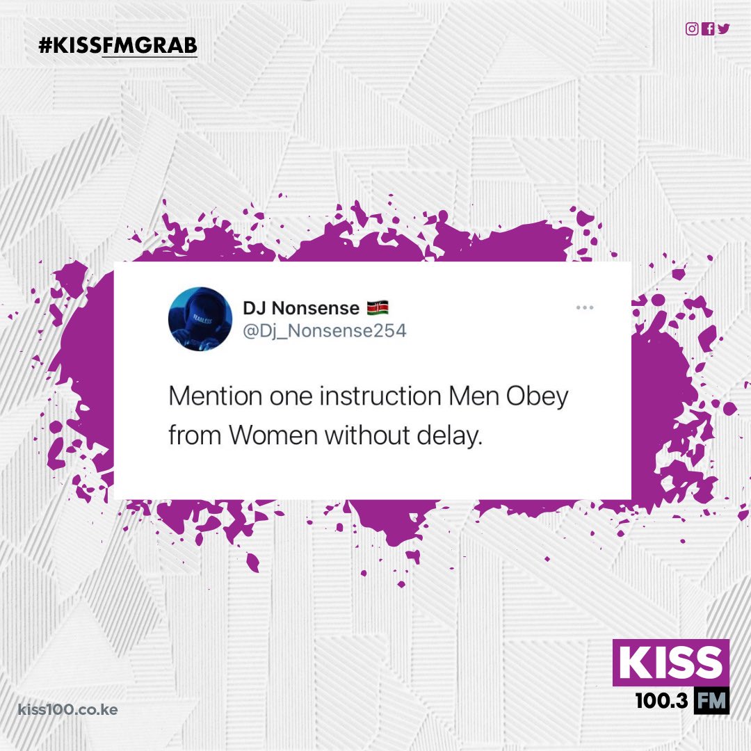 Kiss 100 Kenya tweet media