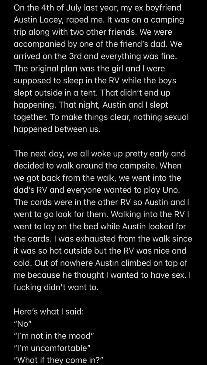 Mia_Lucero_117's tweet photo. ⚠️!TW!⚠️- I will be discussing rape and suicidal thoughts. 

I’m a survivor: a thread. https://t.co/sRmvzNVOgQ