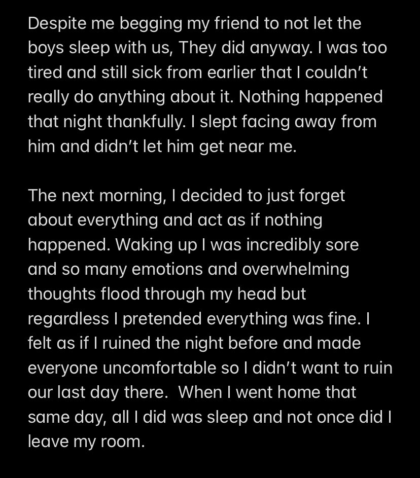 Mia_Lucero_117's tweet photo. ⚠️!TW!⚠️- I will be discussing rape and suicidal thoughts. 

I’m a survivor: a thread. https://t.co/sRmvzNVOgQ