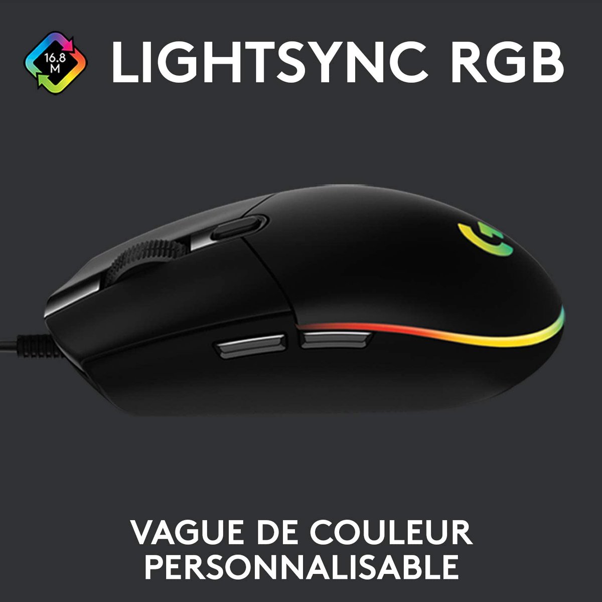 DealPartyGaming's tweet photo. Souris #Gaming Filaire - #Logitech G203 Lightsync

👉22,99€ au lieu de 29,99€ pour cette super souris Logitech au rapport qualité prix imbattable !

Pour en savoir plus ➡️➡️https://t.co/CJGhXU8aoU

#dealparty #Promo #bonplan #Amazon https://t.co/2SjE63zfjf