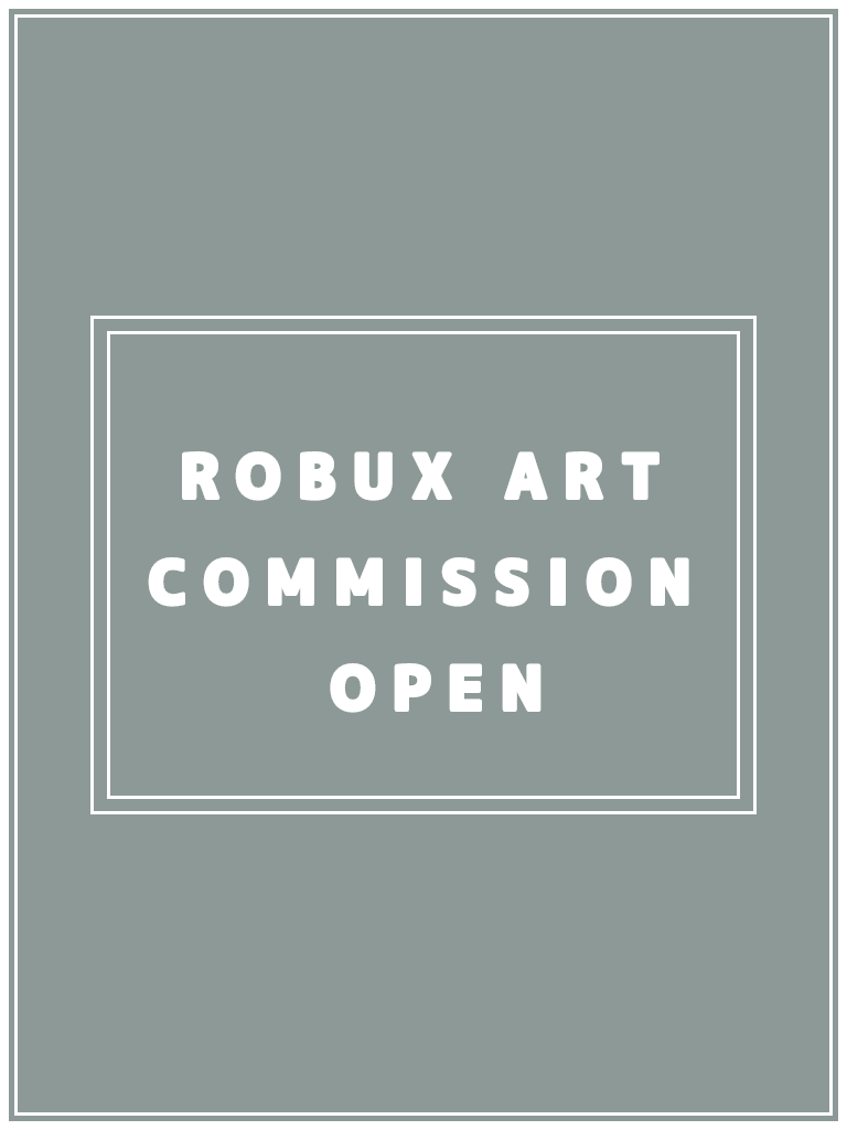AndyReno5's tweet photo. ROBUX ART COMMISSION OPEN!
.
.
Price :
- bust up - 300 robux (428 with tax)
.
.
Dm to order!
.
#ArtCommission #art #Roblox #robloxart #artwork #robux #robuxcommissions #drawing #Commission #commissionsopen https://t.co/vf0IECgaEr