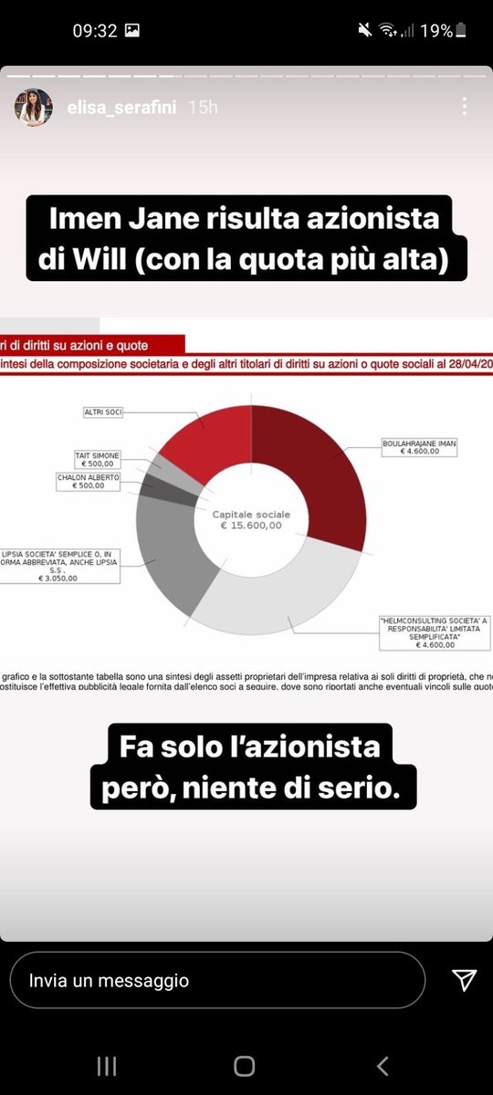 Fabianein's tweet photo. Ma vogliamo parlare di Will che si dissocia da #ImenJane ma in realtà è ipocrita uguale?! Guardate le storie di Elisa Serafini https://t.co/PN866ZFvpd