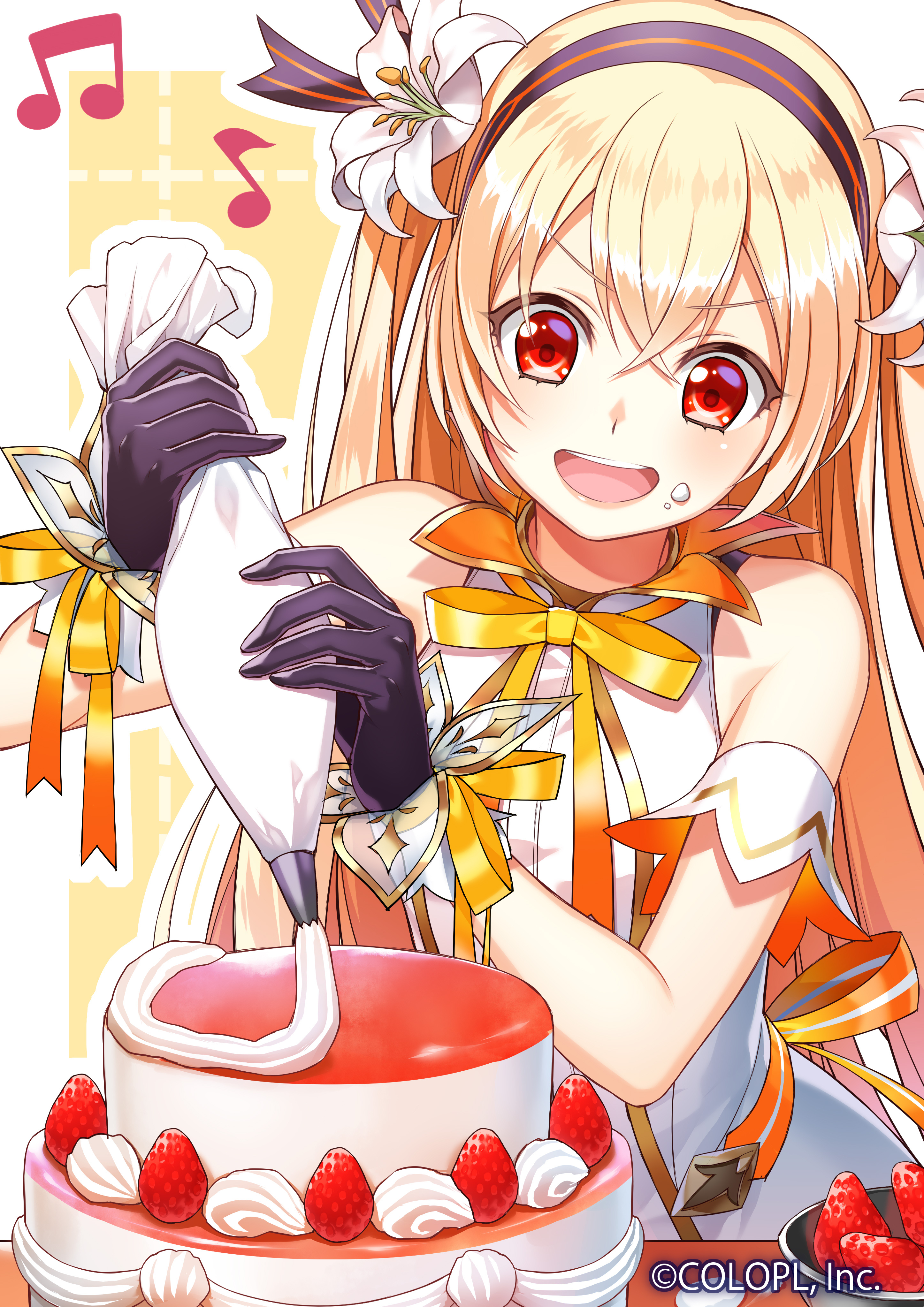 公式 白猫プロジェクト New World S 今日はセーラを手掛けられている作家さんからイラストが到着しました 7周年のお祝いケーキを作ってくれてるのでしょうか とってもかわいいですね 素敵なイラスト ありがとうございますにゃ٩ ๑ ๑ ۶ 白猫