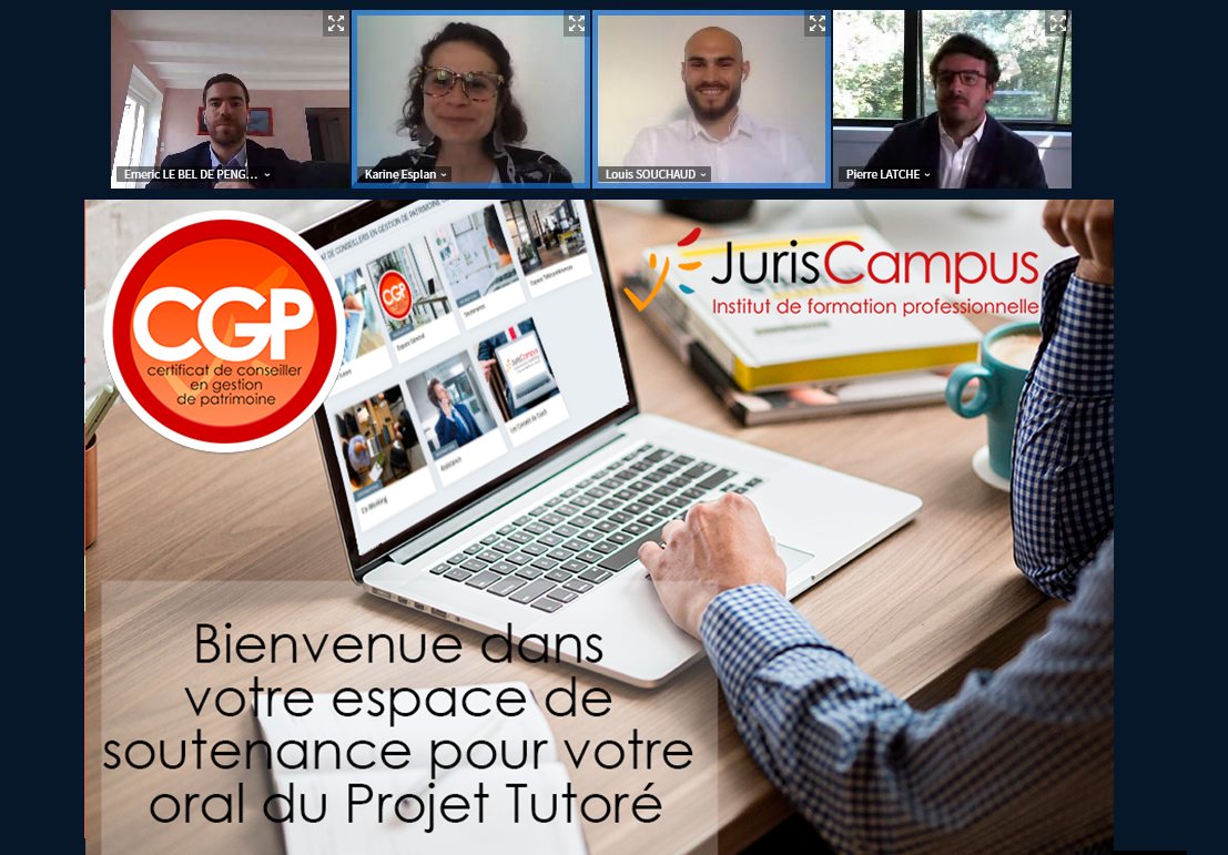 JurisCampus (@juriscampus) on Twitter photo Fin de parcours pour la promotion 35 du diplôme de Conseiller en Gestion de Patrimoine avec les oraux du projet tutoré ! 
Et si vous étiez les prochains ? 
La prochaine rentrée le 15 octobre. (Diplôme bac+3/4-RNCP 6)
📌 Inscriptions directes ici : lnkd.in/guCivmt Fin de parcours pour la promotion 35 du diplôme de Conseiller en Gestion de Patrimoine avec les oraux du projet tutoré ! 
Et si vous étiez les prochains ? 
La prochaine rentrée le 15 octobre. (Diplôme bac+3/4-RNCP 6)
📌 Inscriptions directes ici : lnkd.in/guCivmt