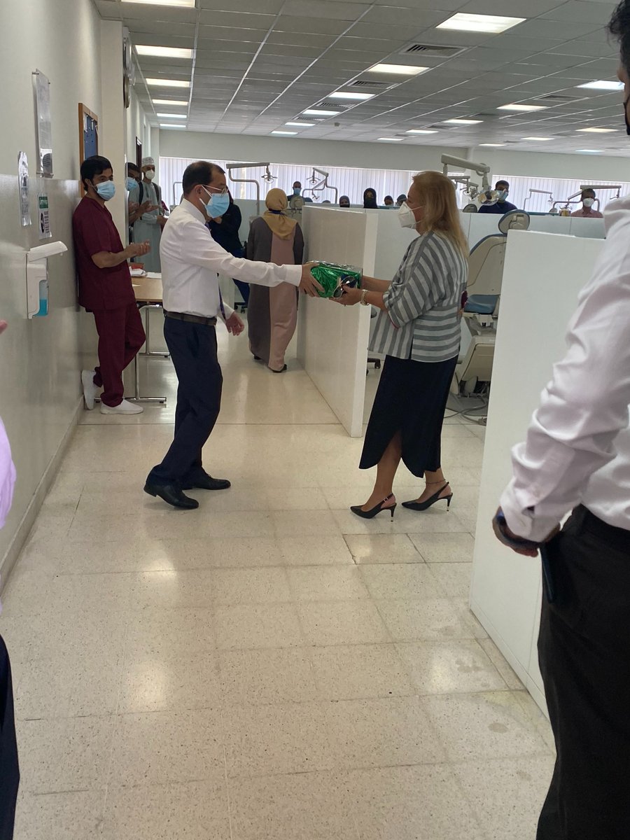 ODC_MCT's tweet photo. بعض الصور خلال توديع الدكتورة فيوجن                             Some pictures of Dr.Fugen's farewell https://t.co/eFOgXblaeF