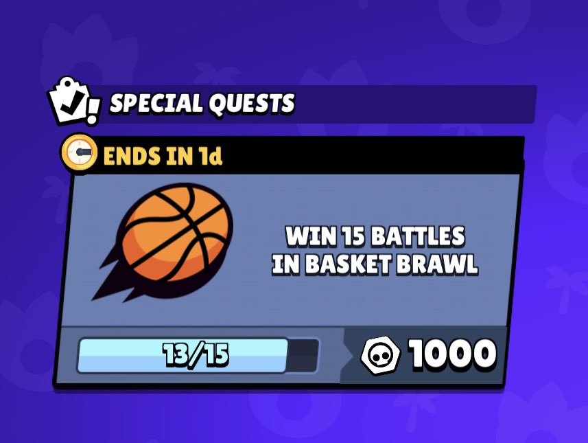 Why’d they remove basketbrawl 1 day before the quests ends :(