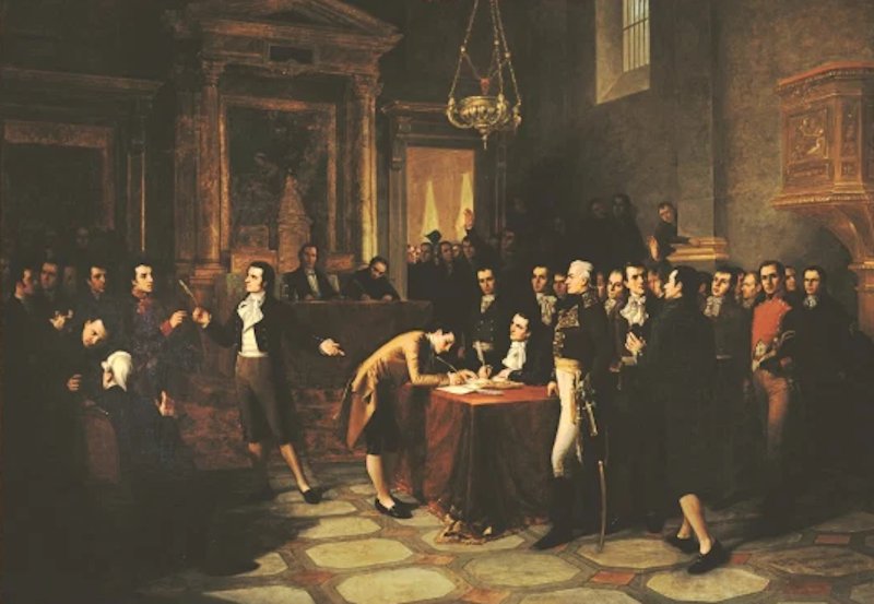 #5Jul La Patria de Bolívar y .<a href="/chavezcandanga/">Hugo Chávez Frías</a> cumple 210 años. Sigamos juntos <a href="/NicolasMaduro/">Nicolás Maduro</a> <a href="/AdolfoP_Oficial/">Adolfo Pereira Gobernador</a> ¡FELIZ CUMPLEAÑOS VENEZUELA!