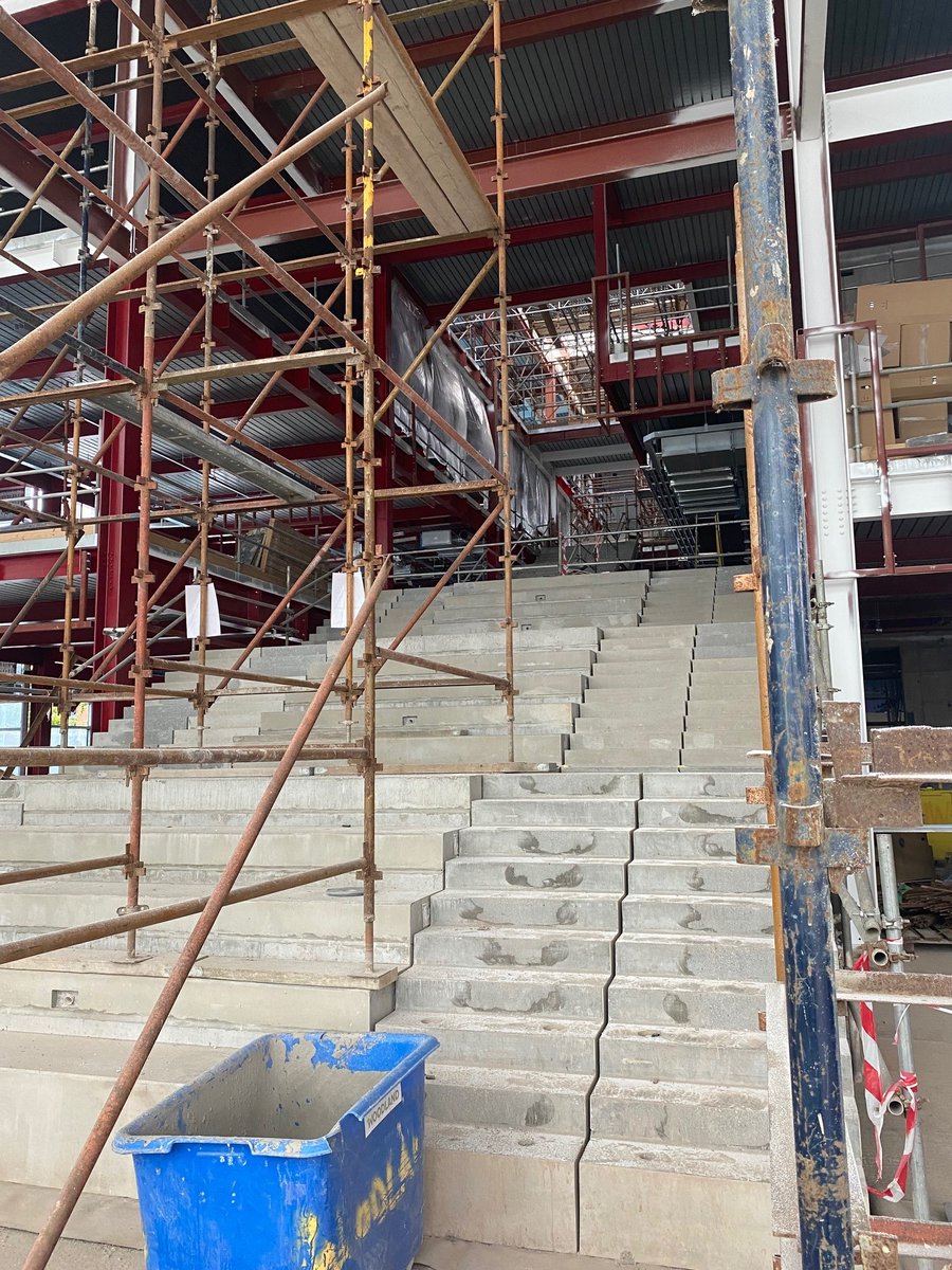 CEFNI1's tweet image. Great to see this landmark project at @QUBelfast being delivered by #FelixOHare The exterior is impressive, but it is only once inside you appreciate the scale and ambition of this new #StudentCentre.  Great collaboration and quality management all round.