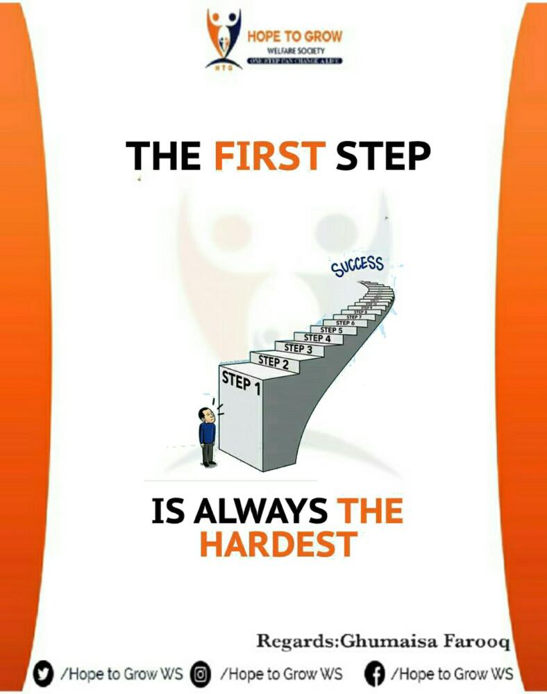 HopetogrowWS's tweet photo. First step is always the hardest.
#hopetogrow
#htgwsLahore
#htgwLahore
#Welfare
#Society
#TrustonGod
#Faith
#Nodoubt
#HTG
Regards
Muhammad Usama khan (HTG) https://t.co/FafAhMtcpY